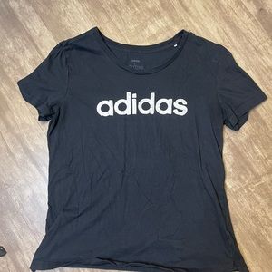 Black short sleeve adidas t shirt